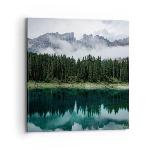 Canvas picture - Quiet Please, Let's Not Wake Up Still Waters - 70x70 cm