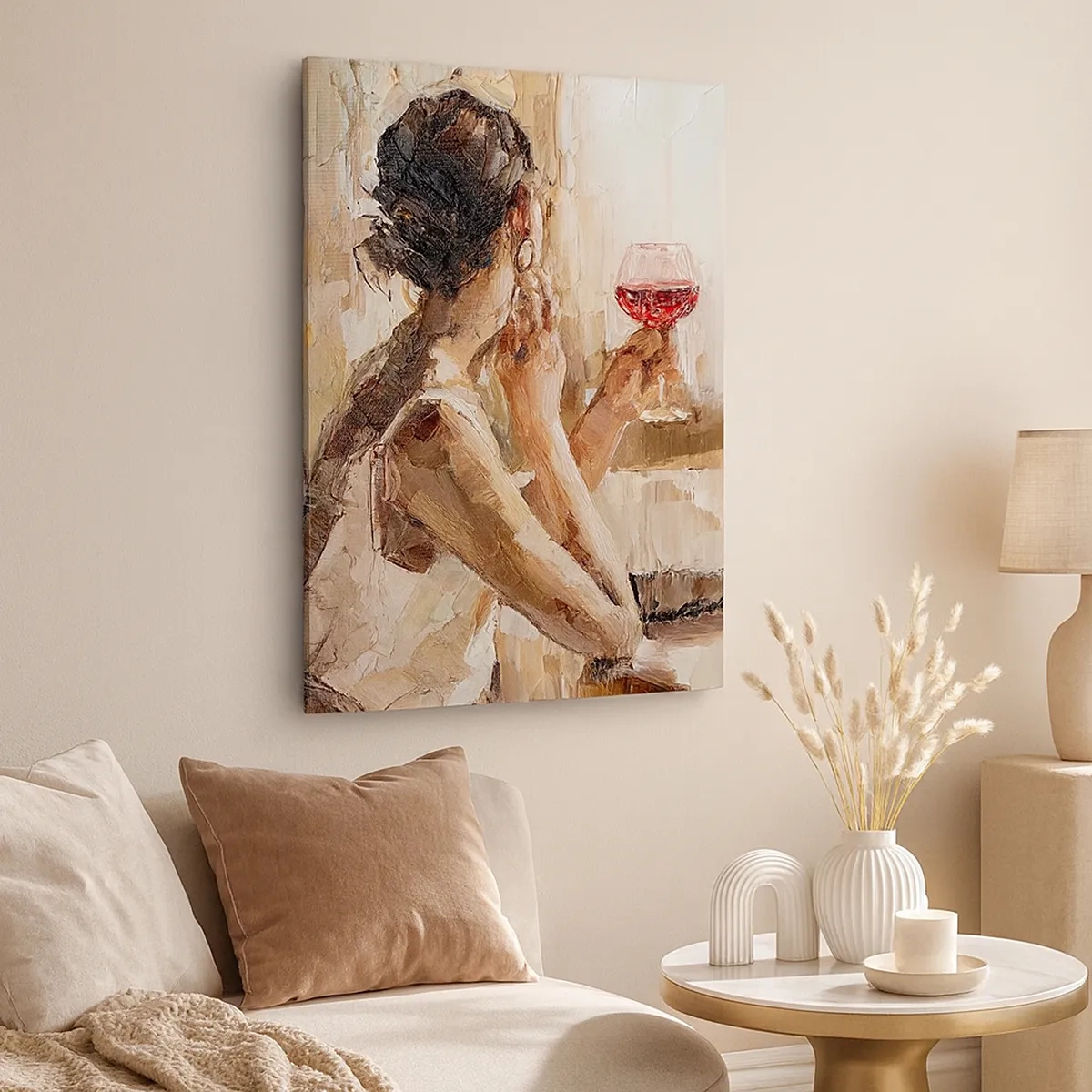 Canvas picture - Taste of a Good Moment - 50x70 cm