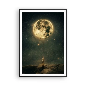 Poster in black frame - One that Stole the Moon - 70x100 cm