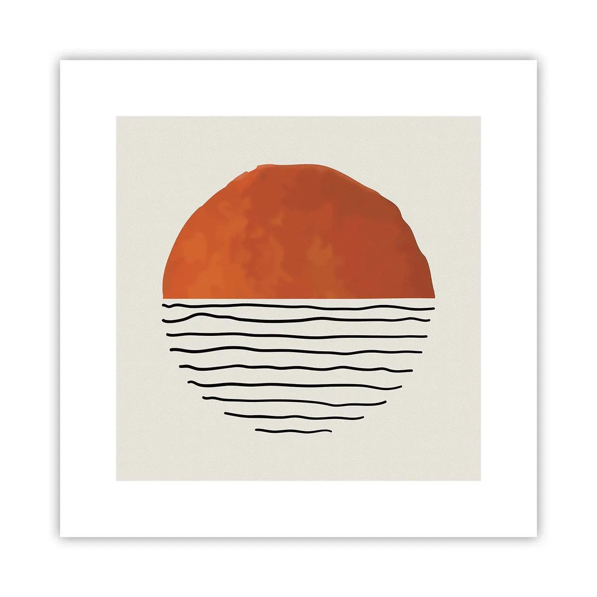 Poster - In Japanese Style - 30x30 cm