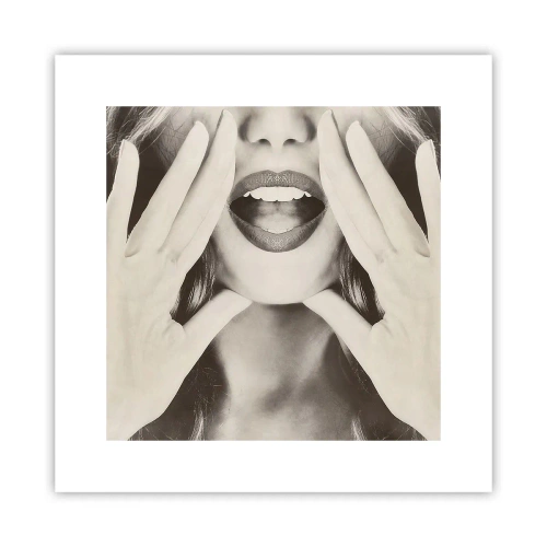 Poster - Coming! - 30x30 cm