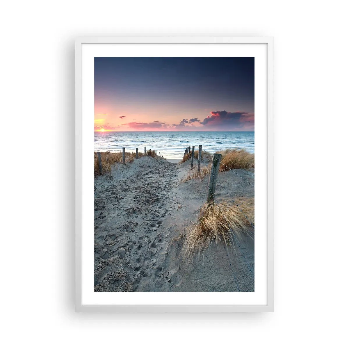 Poster in white frmae - You Have Spilled a Rainbow of Sparkles… - 50x70 cm