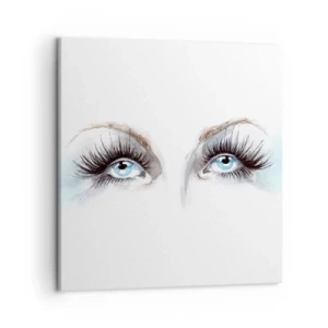 Canvas picture - Eyes ofaAn Angel? - 50x50 cm