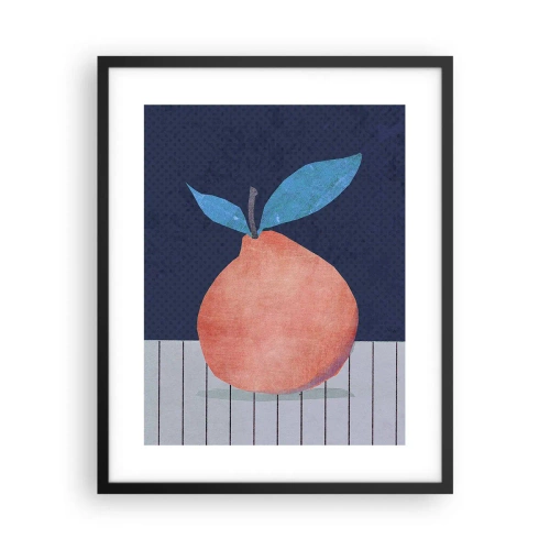 Poster in black frame - Convexity and Plane - 40x50 cm