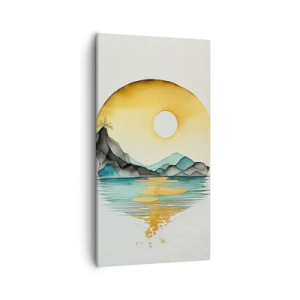 Canvas picture - In the Circle of Beauty - 55x100 cm