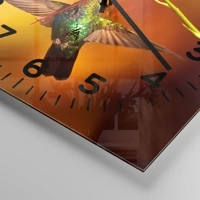 Clock face with numbers