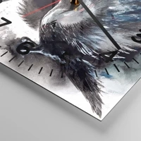 Clock face with numbers