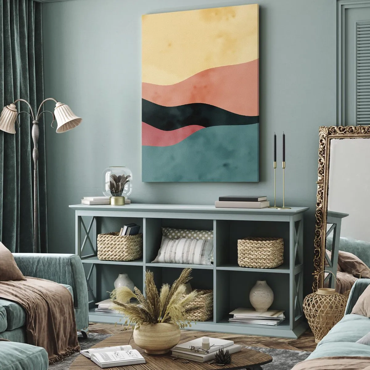 Canvas picture - Compatible Incompability - 45x80 cm