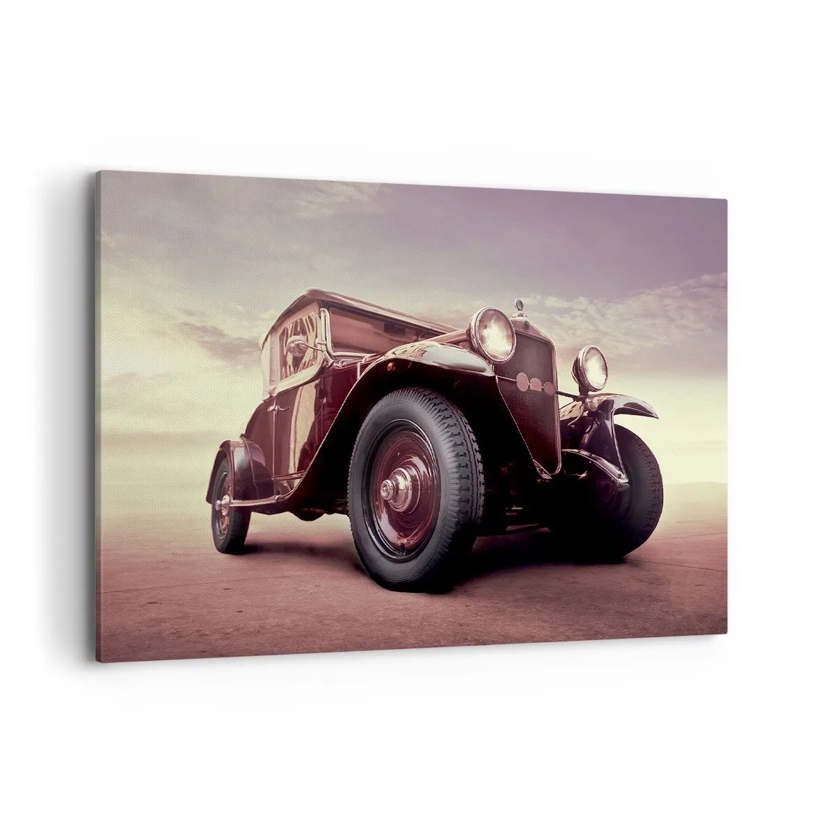Canvas picture - Let's Drive to the Past - 100x70 cm