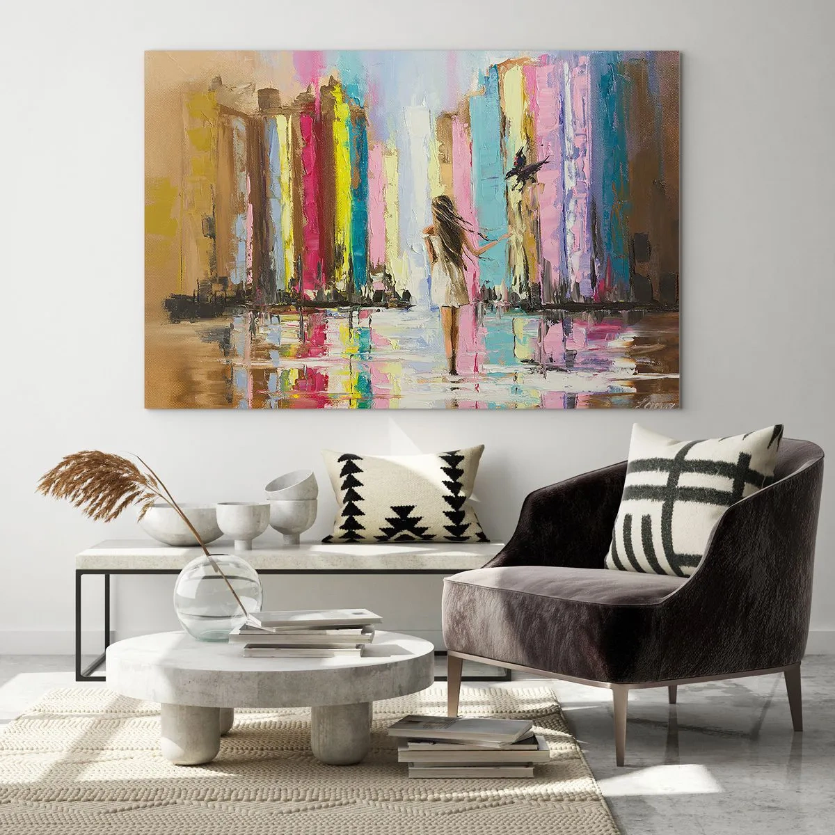 Glass picture - Follow Me - 100x70 cm