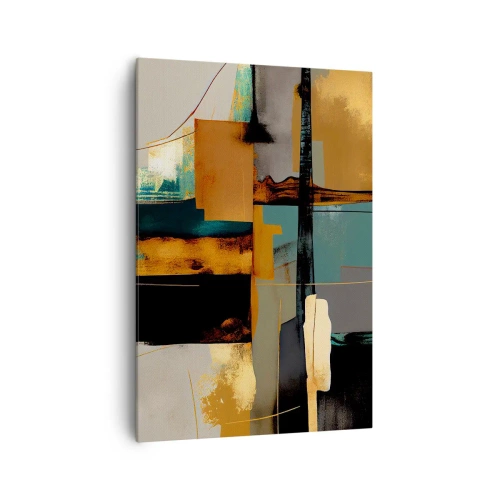 Canvas picture - Abstract - Light and Shadow - 70x100 cm