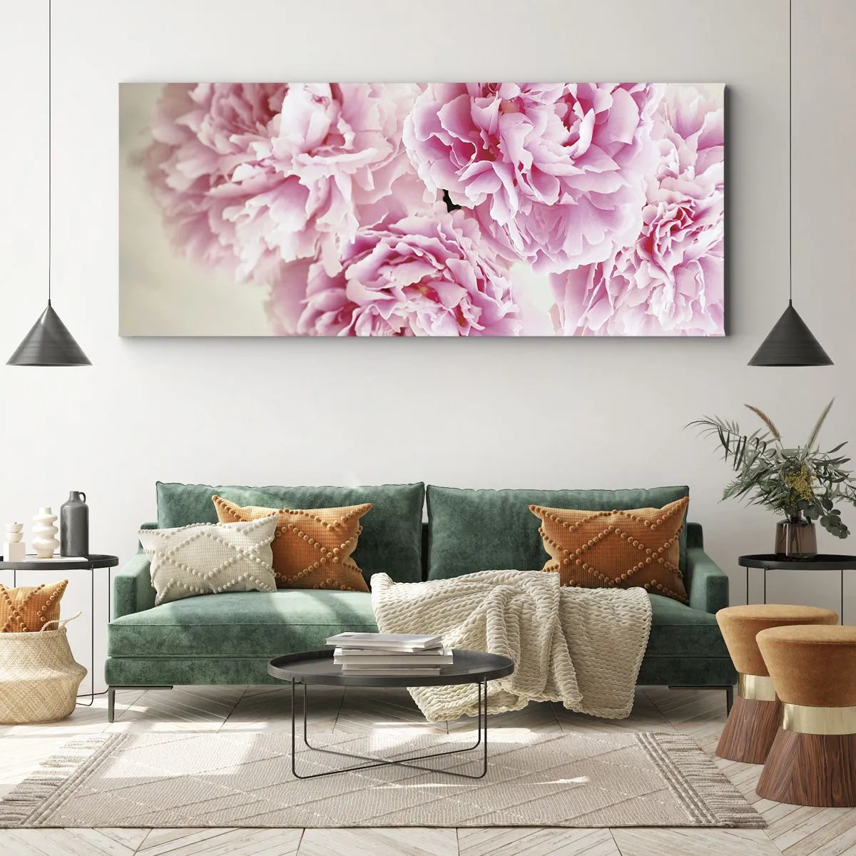Canvas picture - In Pink Splendour - 140x50 cm