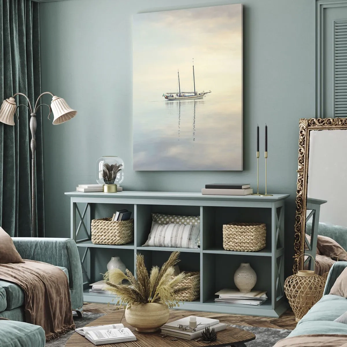 Canvas picture - In the Sea of Silence - 50x70 cm