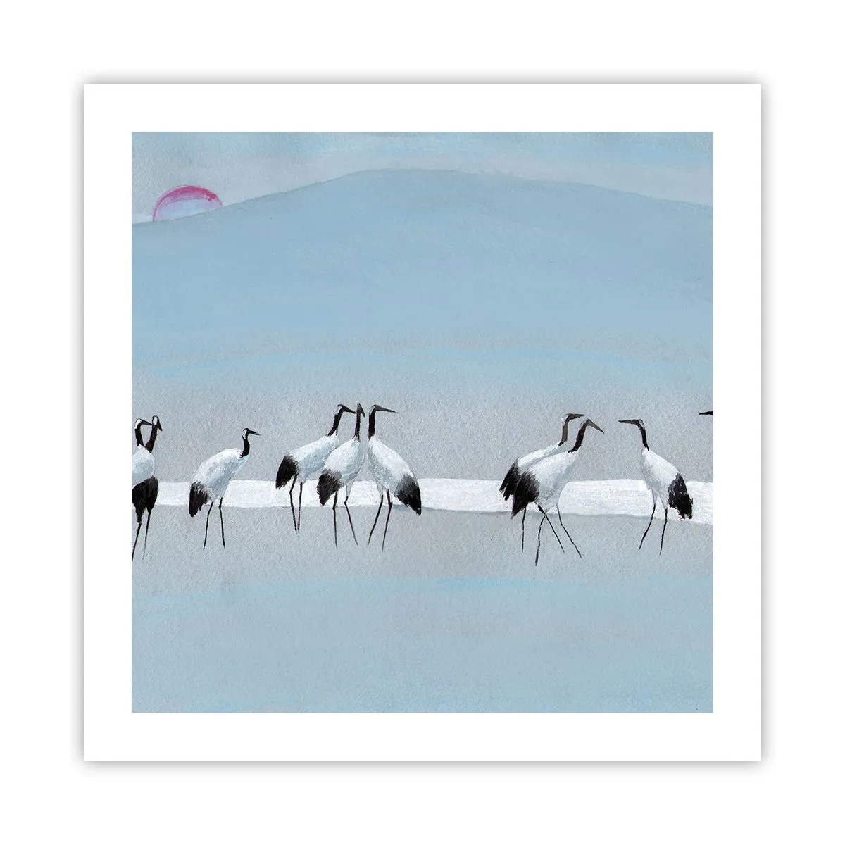 Poster - After a Hot Day - 50x50 cm