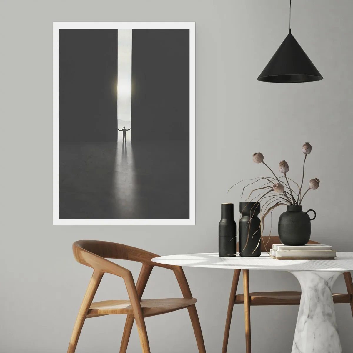 Poster - Step to Bright Future - 61x91 cm