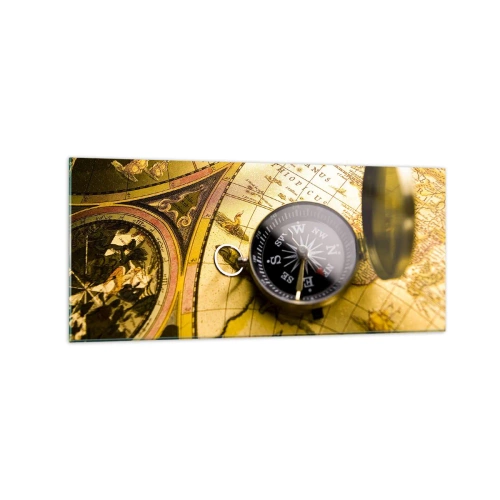 Glass picture - To the End of the World? - 120x50 cm