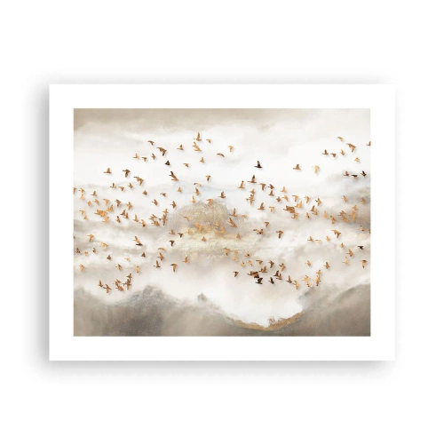 Poster - It Is Time - 50x40 cm