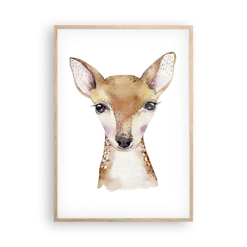 Poster in light oak frame - Nature of Innocence - 70x100 cm