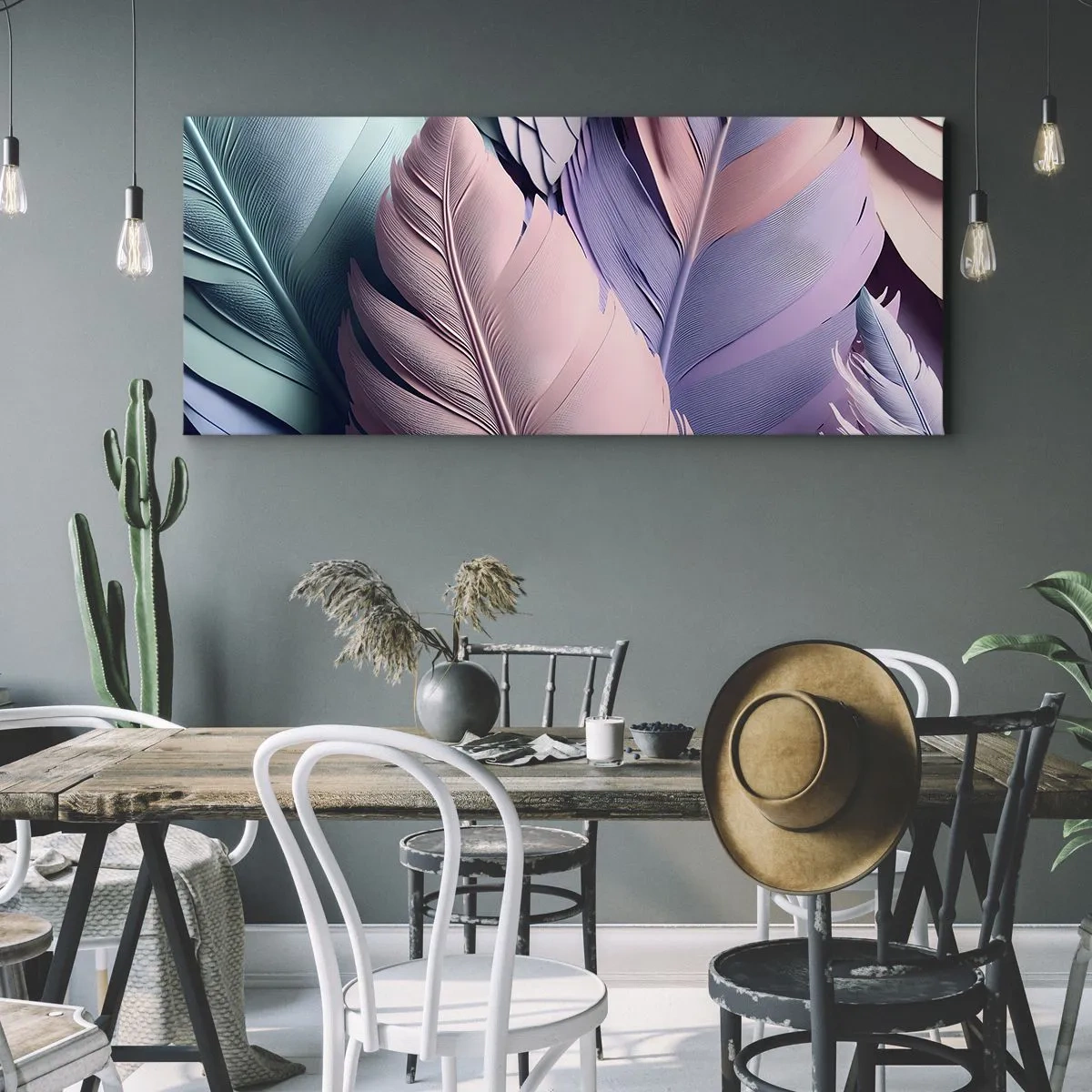 Canvas picture - Birdie Chic - 120x50 cm