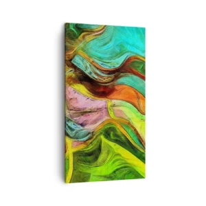 Canvas picture - Movement Is Life - 45x80 cm