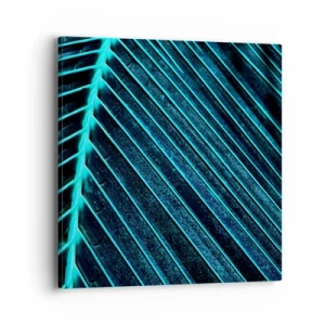 Canvas picture - Texture of Green - 40x40 cm