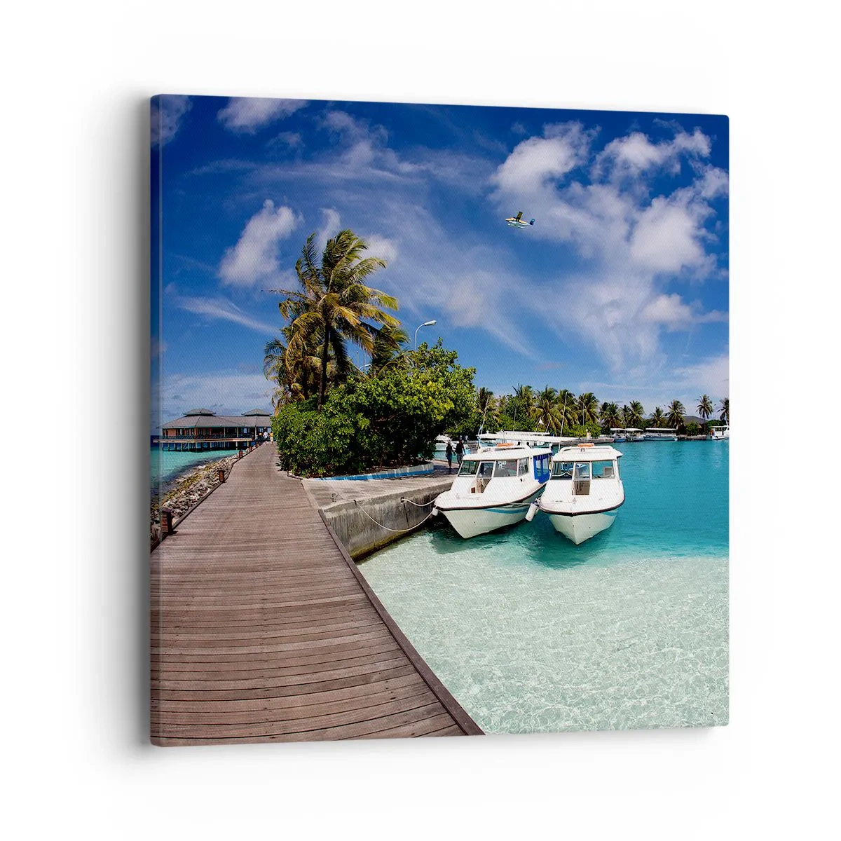 Canvas picture - So Paradise Exists - 40x40 cm