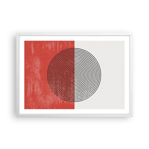 Poster in white frmae - To the Core - 70x50 cm