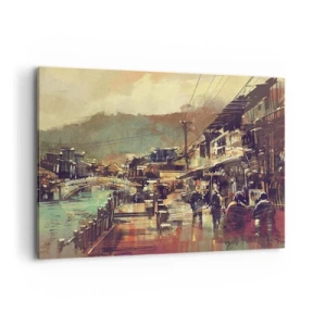 Canvas picture - Life As a Abundance of Greyness - 100x70 cm