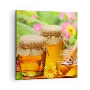 Canvas picture - Sweet and Flowery - 60x60 cm