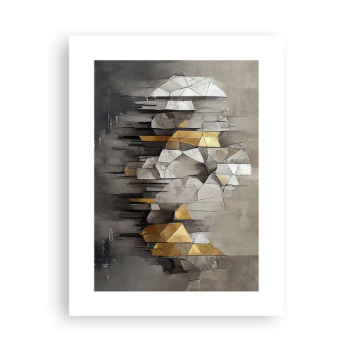 Poster - Composition of Ice and Light - 30x40 cm