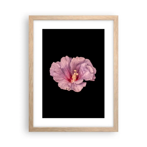 Poster in light oak frame - Straight from the Heart - 30x40 cm