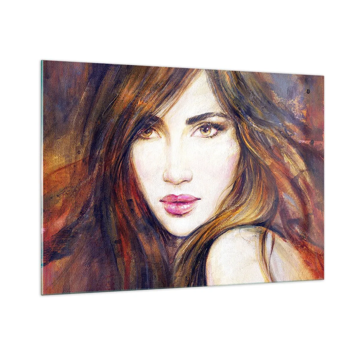 Glass picture - Penny for Your Thoughts - 100x70 cm