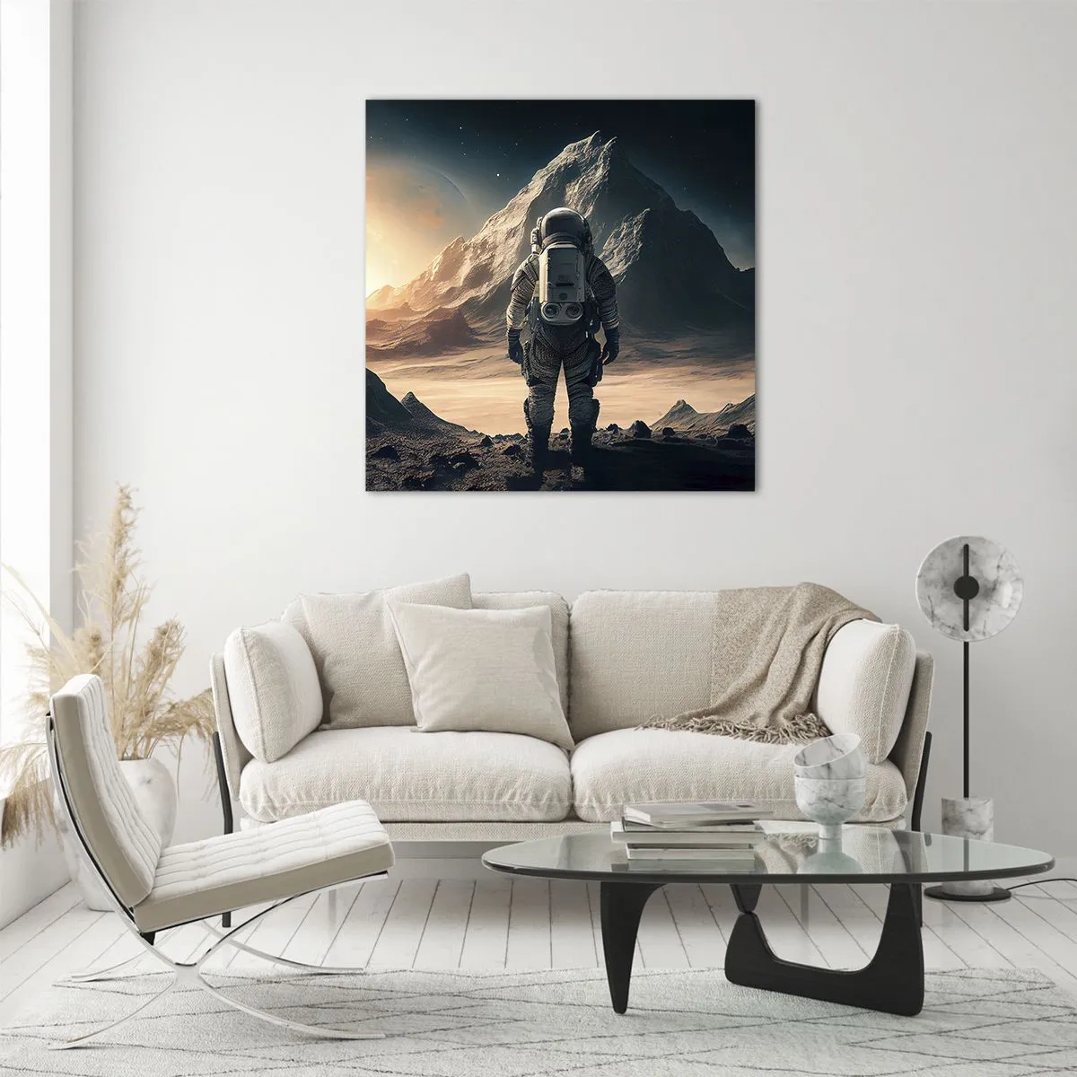 Glass picture - New Challenge - 40x40 cm