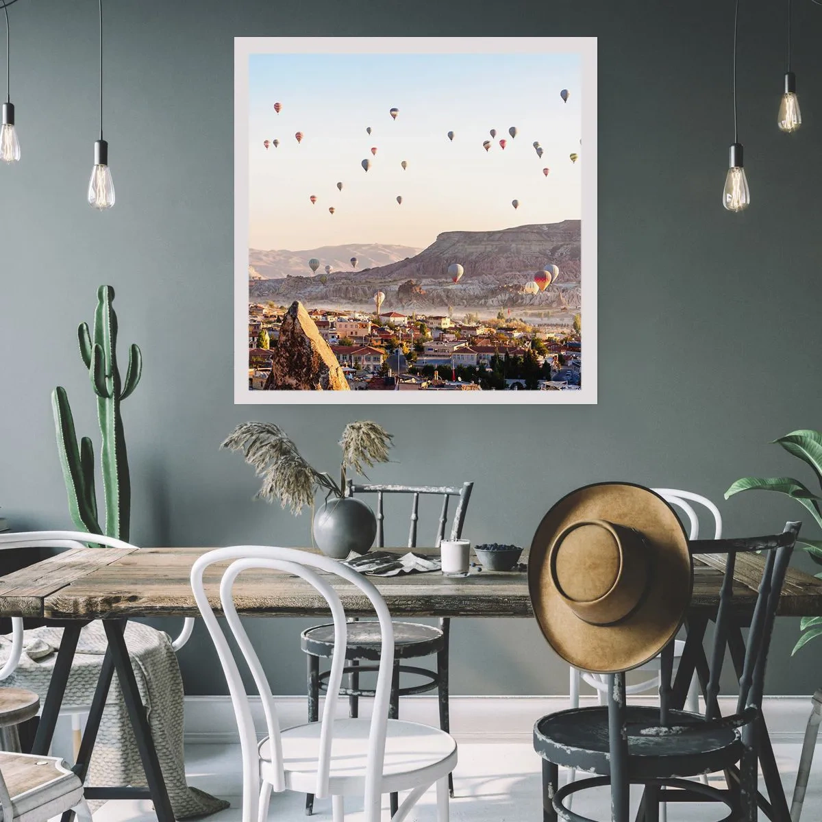 Poster - Like Ships in the Sky - 50x50 cm