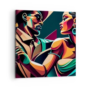 Canvas picture - In a Heartbeat - 50x50 cm