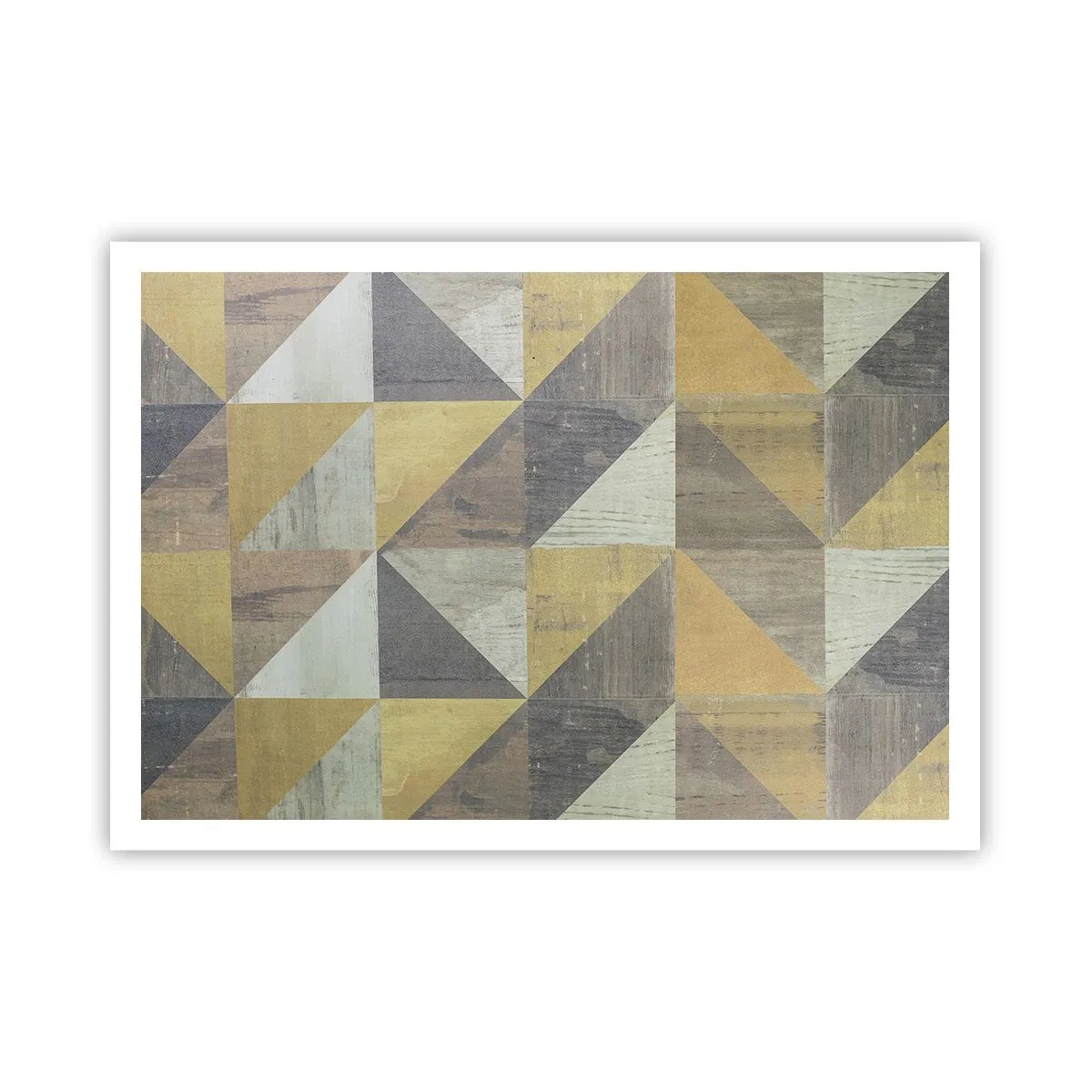 Poster - The Art. of Triangles - 100x70 cm