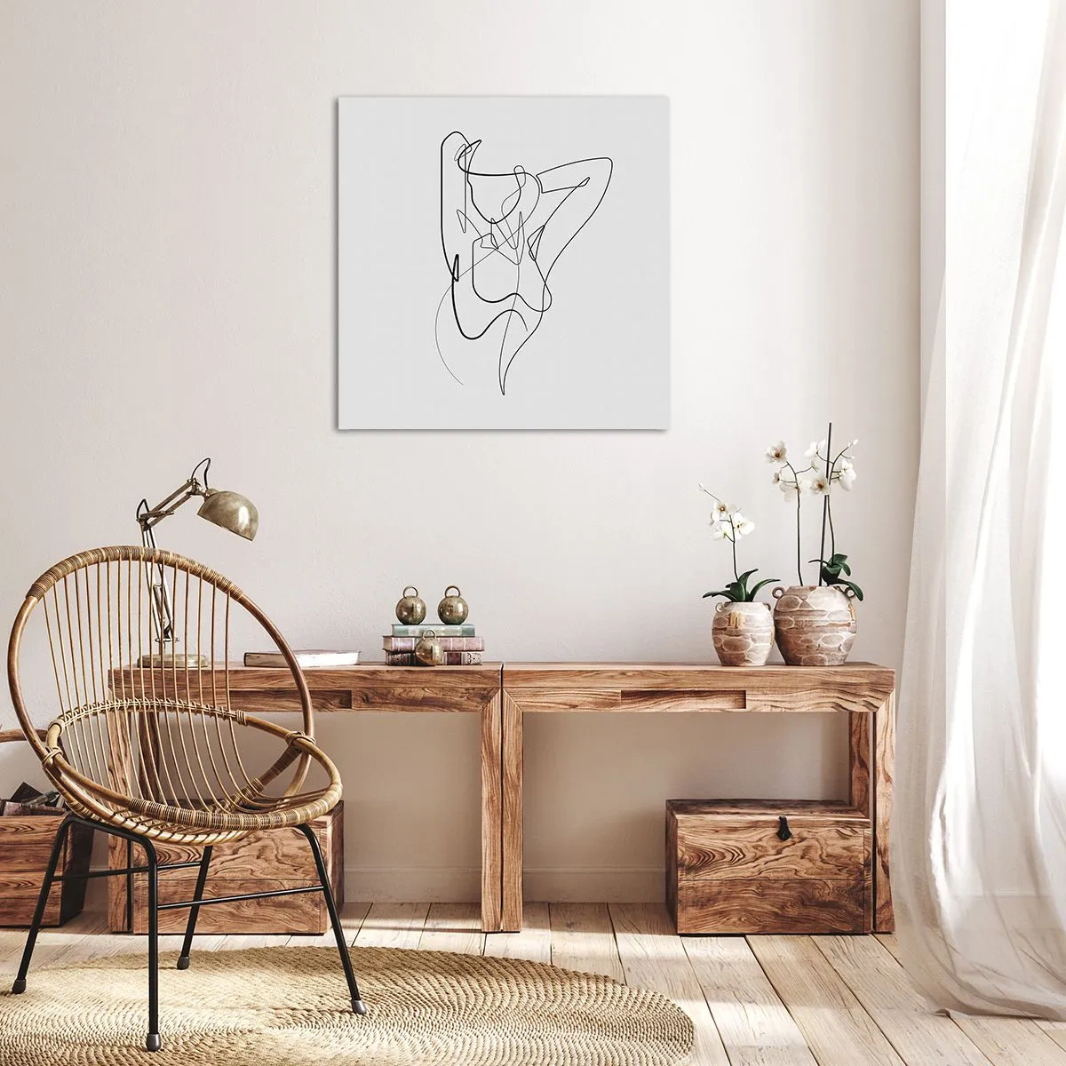 Canvas picture - What You Are Really Like - 40x40 cm