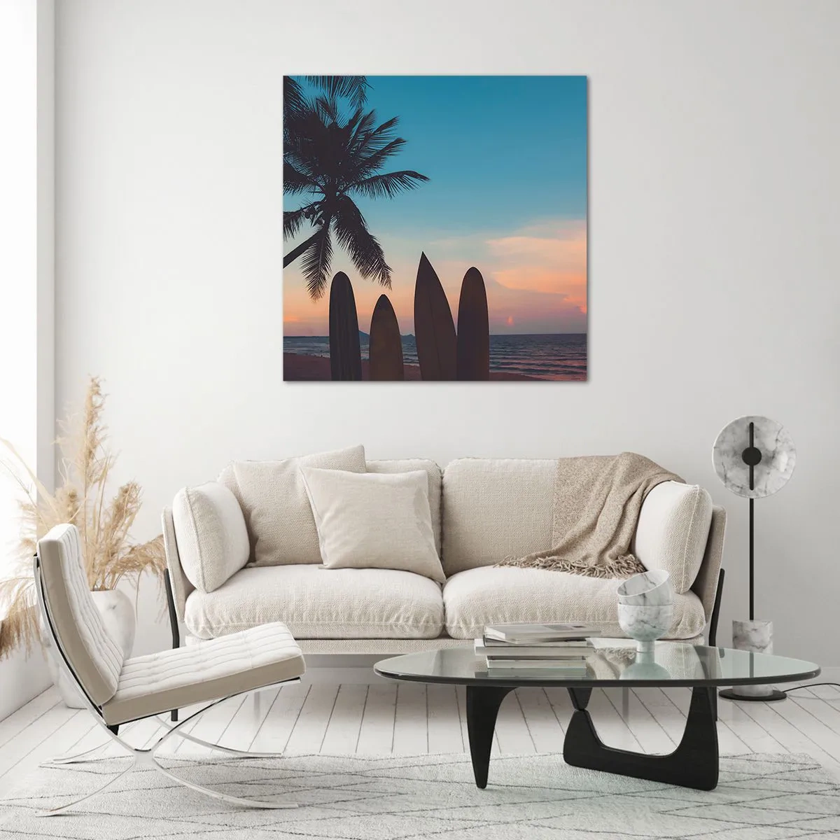 Glass picture - Tomorrow Will Be Fun Too - 40x40 cm