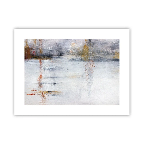 Poster - Behind a Curtain of Air - 40x30 cm