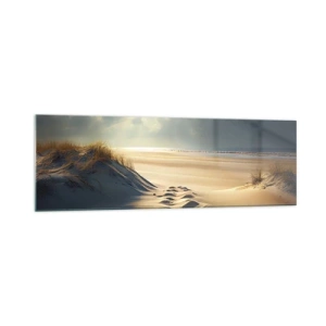 Glass picture - Calming Landscape - 160x50 cm