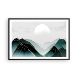 Poster in black frame - In Full Majesty - 91x61 cm