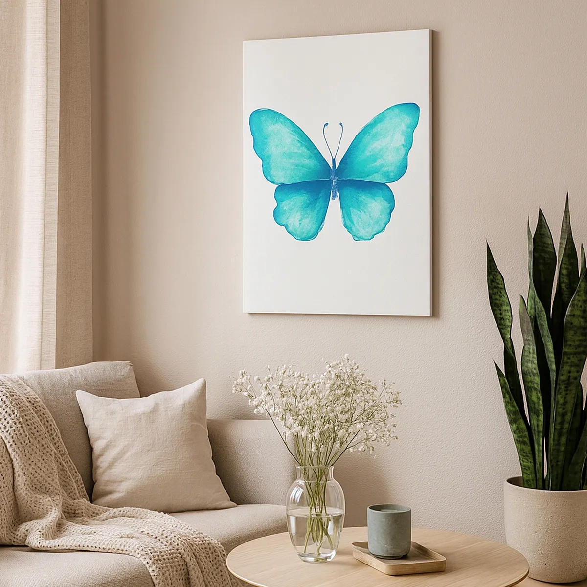 Canvas picture - Turquoise by Nature - 50x70 cm