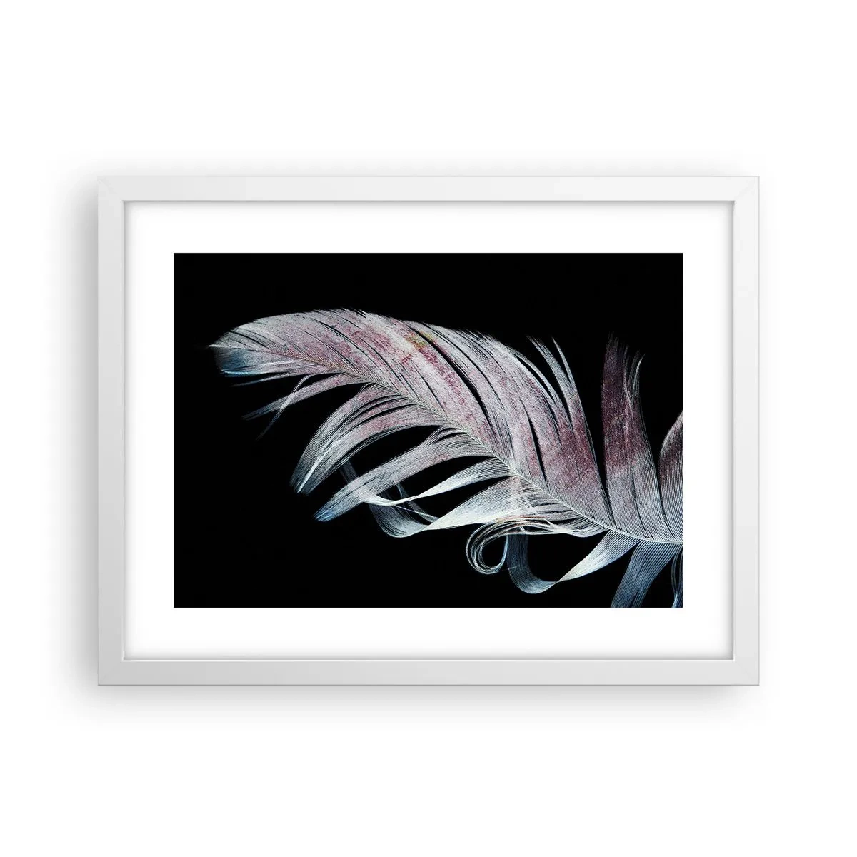 Poster in white frmae - Think about Touch - 40x30 cm