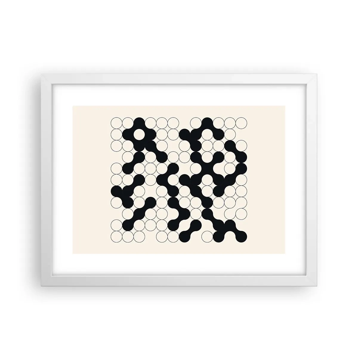 Poster in white frmae - Chinese Play - Variation - 40x30 cm