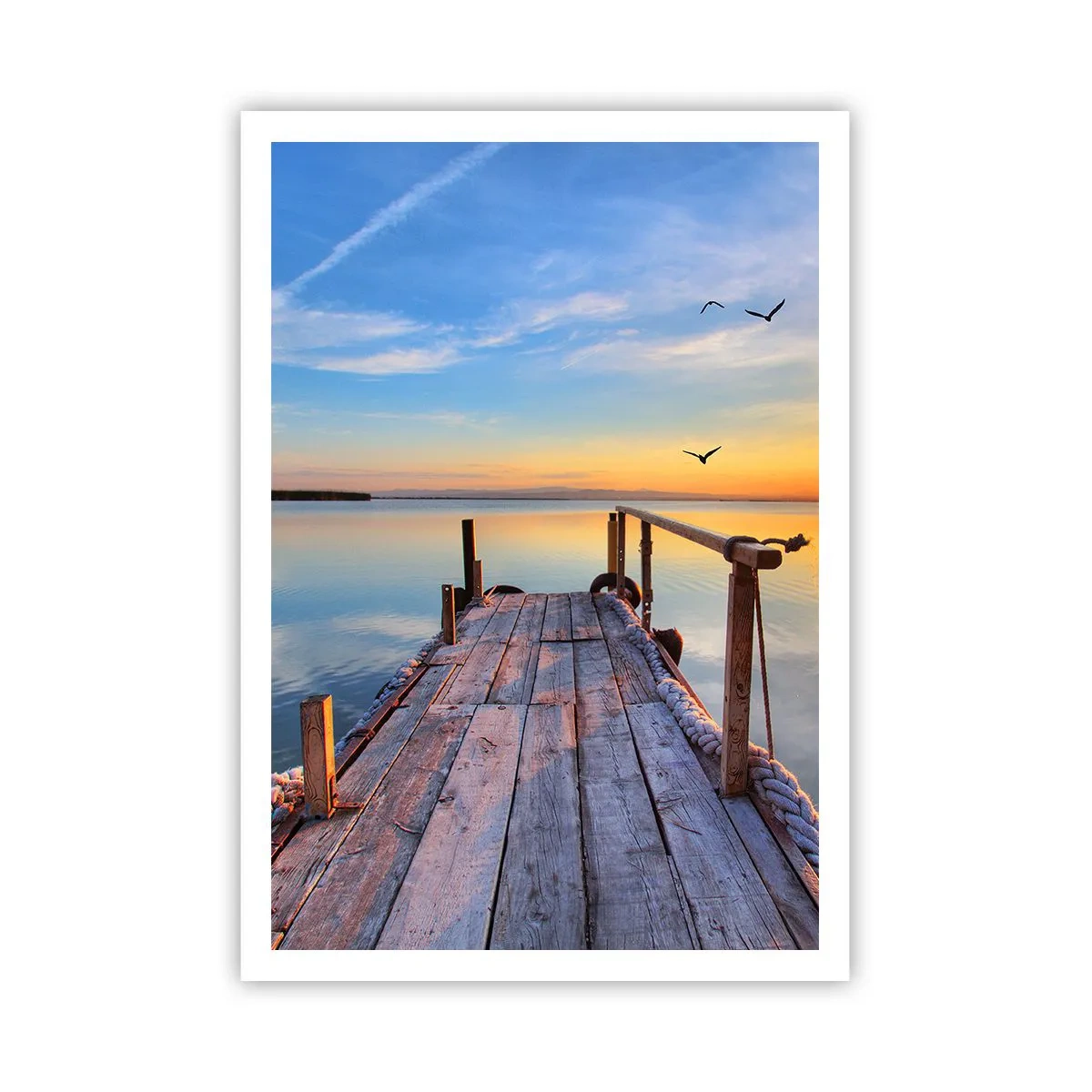 Poster - Walk towards the Sun - 70x100 cm