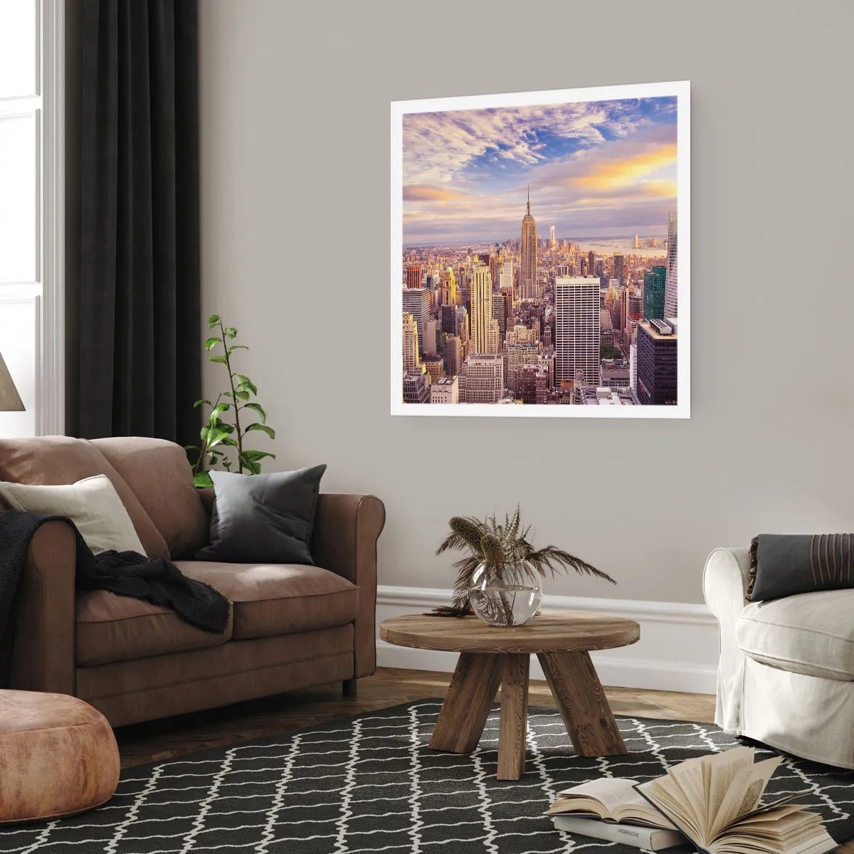 Poster - Reaching the Clouds - 50x50 cm