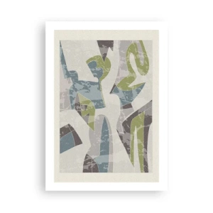 Poster - Composition with Window Pane - 50x70 cm