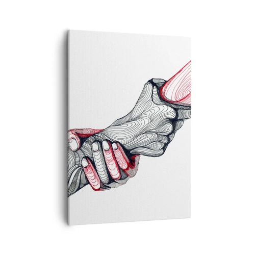 Canvas picture - You Are in Good Hands - 50x70 cm