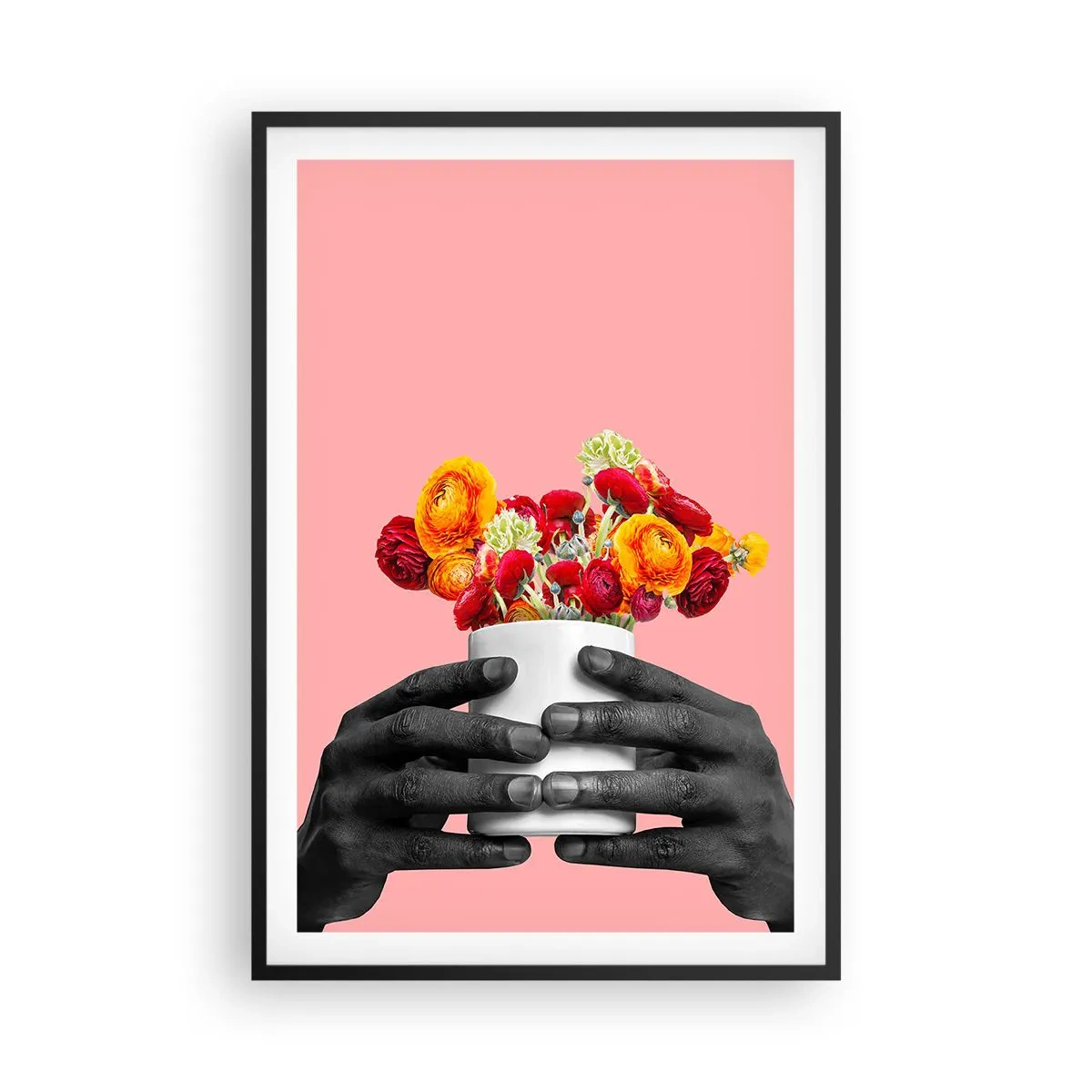 Poster in black frame - Apotheosis of Life - 61x91 cm