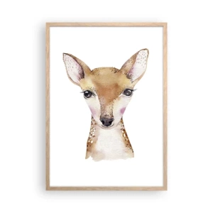 Poster in light oak frame - Nature of Innocence - 50x70 cm